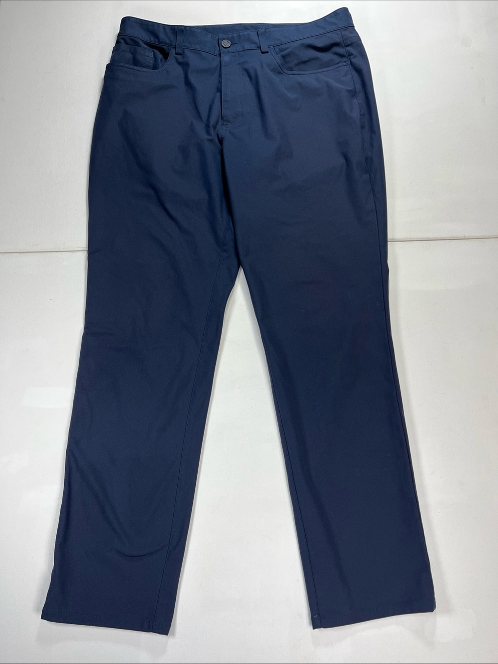 G/Fore Pants Mens 35x32 Blue Five Pocket Stretch Golf Activewear Chino